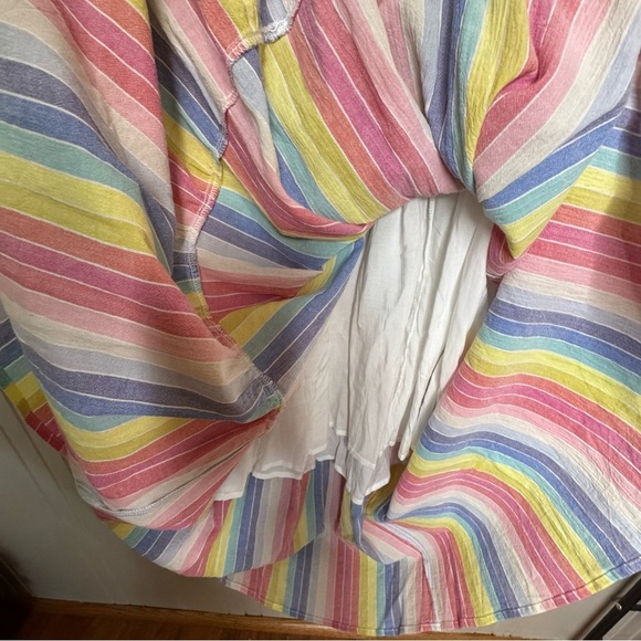 Draper James Multicolor Striped Maxi Dress - Picture 10 of 12